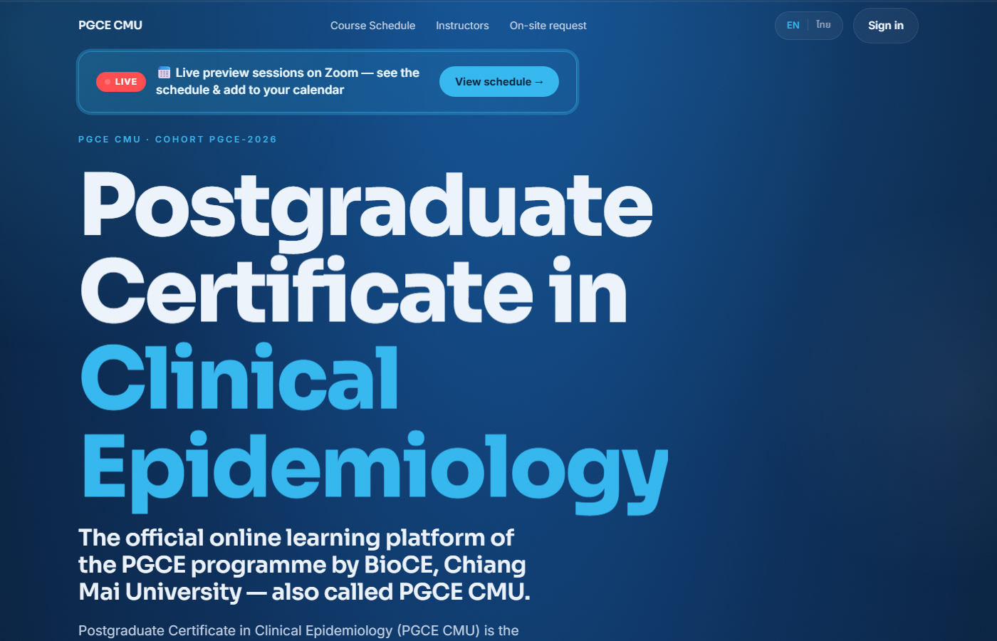 The PGCE 2026 learning platform